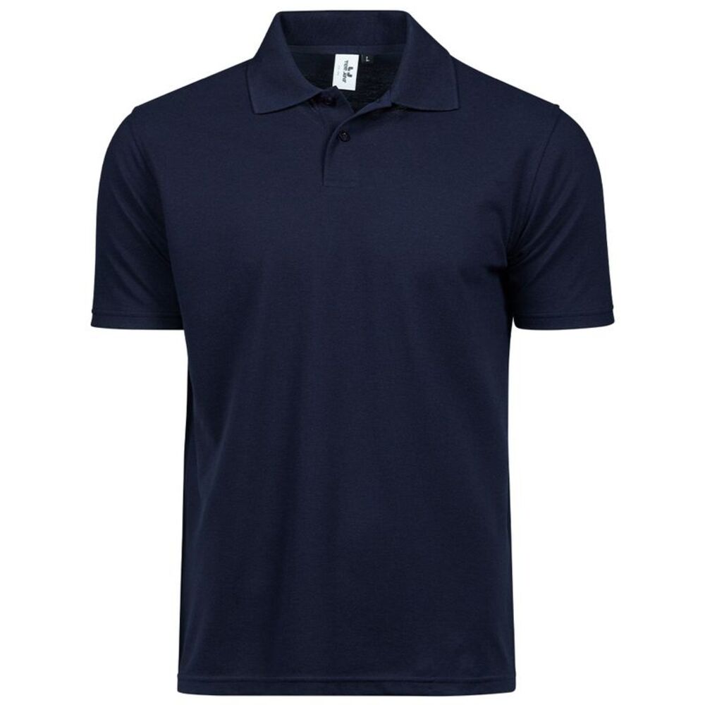 Tee Jays Mens Power Pique Polo Shirt / Navy